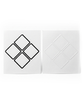 3cm Logomark Logo Decal - 3D epoxy sticker